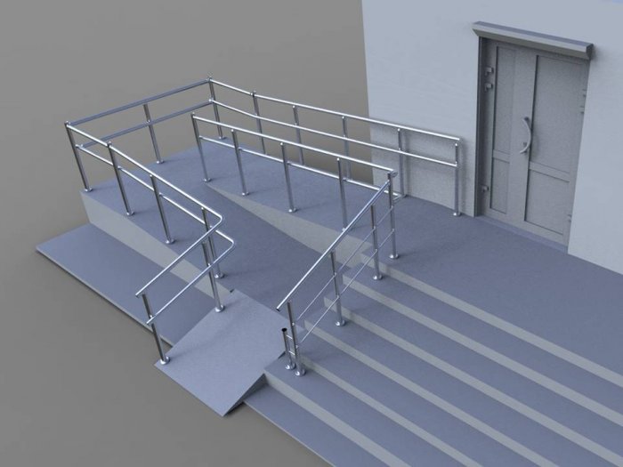 Где и какие перила устанавливаются по требованиям СНиП