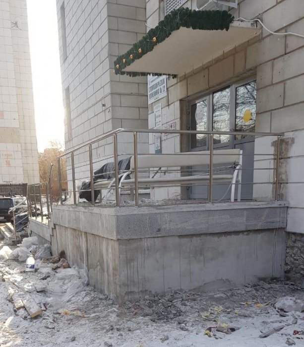 Перила для крыльца, Стоматология №12