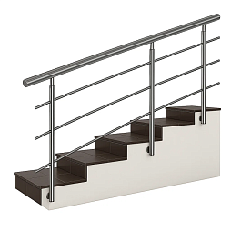 С боковым креплением стоек