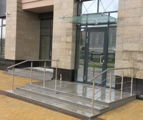 Ограждения для крылец ЖК Ривьера