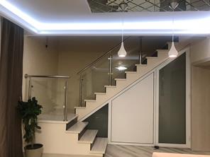 Перегородка под лестницу