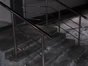 Ограждения крыльца с пандусом