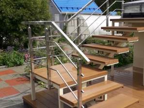 Ограждения для лестницы в бассейн. Чусовской тракт.