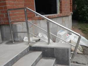 Ограждения для входной группы, г. Екатеринбург