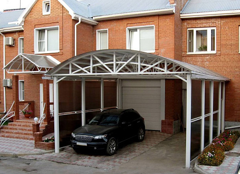 Навесы из поликарбоната