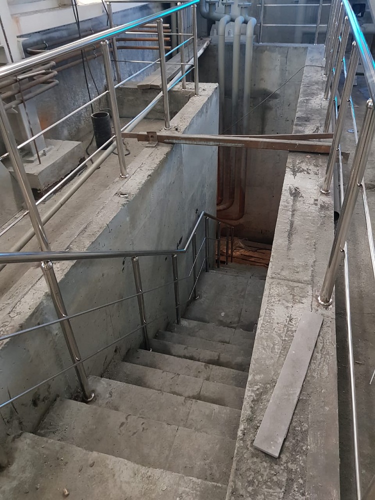 Ограждения на заводе ПНТЗ