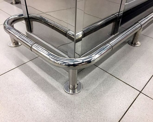 Отбойники для торгового зала (бамперы)