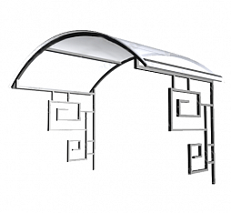 Козырьки из поликарбоната