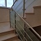 Лестничные ограждения со стеклом и ригелями, пос. Прохладный, Свердловская обл.