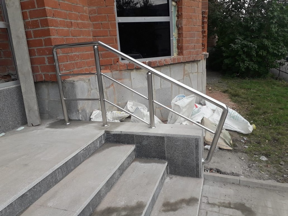 Ограждения для входной группы, г. Екатеринбург