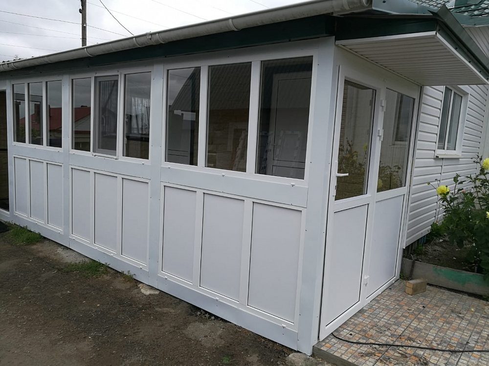 Остекление веранды
