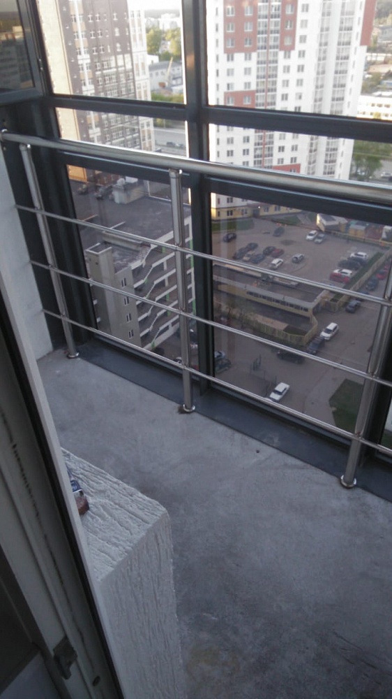 Ограждения балкона. г. Екатеринбург.
