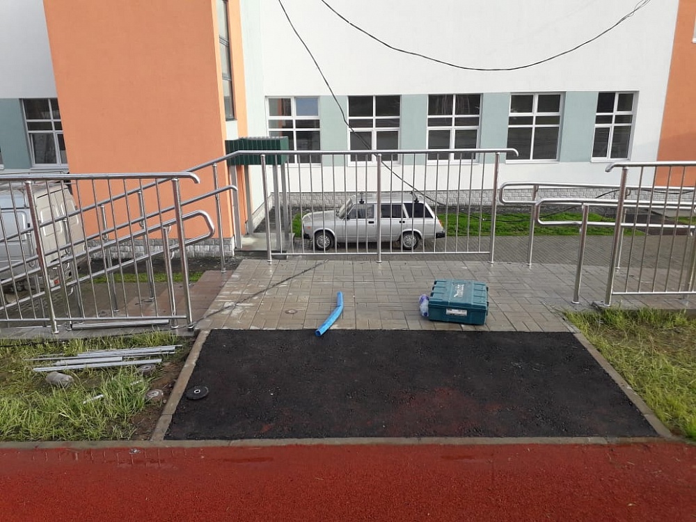 Ограждения для МАО СОШ №1 им. Б.С. Суворова, В. Пышма